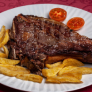Chuletón de ternera gallega con D.O. a la brasa + 40 días de maduración