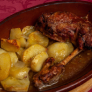 Paletilla de cabrito lechal al horno